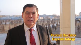 Farxod Davletov Bayram tabrigi