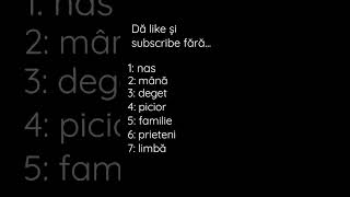 Dă like şi subscribe fără...