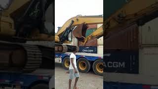 Low Bed Semi Trailer customer use feedback share, 3 axles 13m low bed semi trailer for sale