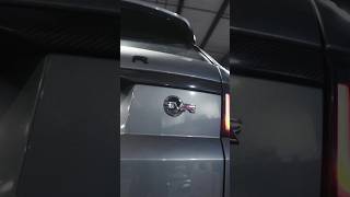 CUSTOM EXHAUST ON AN SVR!?!🤫😳 #cars #rangerover #svr #eurofed