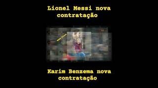 NOVAS CONTRATAÇÕES!!! #football #messi #benzema #goat  #dream #dls #shorts #shortsvideo