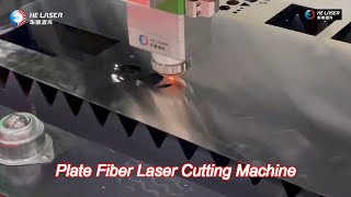 HE Laser Industrial Fiber Laser Cutting Machine For Steel Plate CE Certification