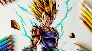 Dragon Ball Legends Drawing *LL MAJIN VEGETA*