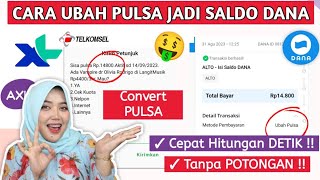 Cara Tukar PULSA Jadi Saldo DANA Terpercaya | Cara Convert Pulsa ke Saldo Dana Tanpa Potongan