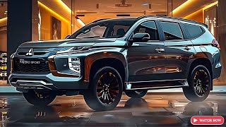 Роскошный внедорожник Pajero Sport NEW 2025 уже здесь — эксклюзивный первый взгляд