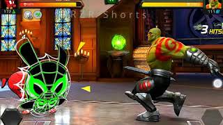 Spider HAM Vs Drax Marvel Champions #22 YouTube shorts video