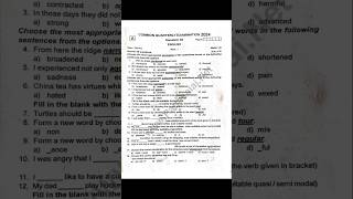 12th English Quarterly Exam 2024 original question paper #12th #tamil #exam #shorts #english #gk