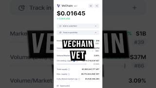 Что я думаю про токен Vechain #криптовалюта #vet #altcoin #crypto #криптоактивы