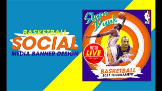 SOCIAL MEDIA BANNER DESIGN | for Beginners in corelDRAW