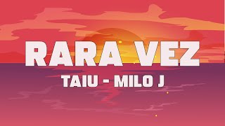 Taiu, Milo j - Rara Vez  (Letra/Lirycs)