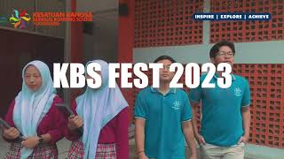 TODAY IS COMING KBSFEST 2023