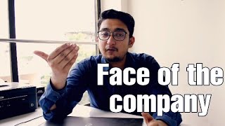 Who is the face of your company ?