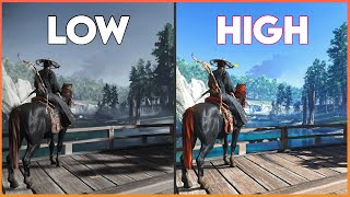 Ghost of Tsushima | Lowest vs. Highest Graphic Settings [ Comparison ]