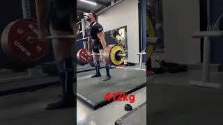 Attempting the heaviest deadlift in Ipf history Ettiene El Chaer #deadlift #powerlifting #workout