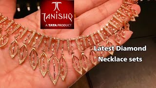 Tanishq Latest Diamond Necklace Set Designs With Price/Bridal Necklace Designs /Tanishq/Deeya