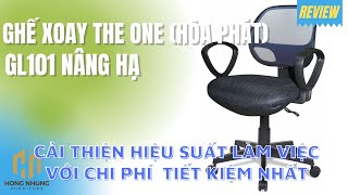 Ghế lưới văn phòng The One (Hòa Phát) GL101 | Ghế xoay nâng hạ cực CHẤT