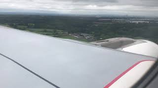 Pegasus Airbus A320 NEO Manchester Havaalanına İniş | A320 NEO Landing at Manchester Airport