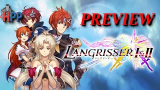 Langrisser 1 and 2 Hands on Preview (No Commentary)