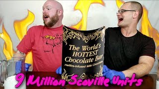 The Guys Try The Worlds Hottest Chocolate Bar