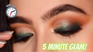 5 Minute Easy Indian PARTY/BRIDAL Eye Makeup Tutorial (HINDI) • Aakanksha Ghai