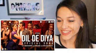 DIL DE DIYA Song Reaction | RADHE | Salman Khan, Jaqualine Fernandez, Randeep Hooda | RUSSIA