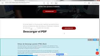 Cómo crear enlaces de descarga para archivos PDF en Mobirise parte 2 - HostHN