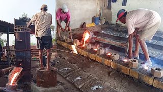 Small Scale Industry | Hand Made "Liquid Fire" on Metal Melting Furnace at WIZARDS