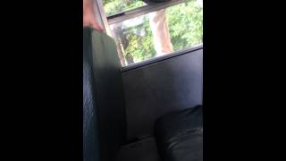 Kid jumps out of school bus window