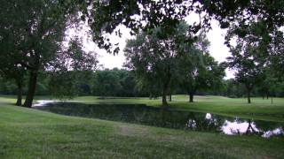 RELAXING REAL~TIME NATURE SOUNDS & SUNSET ON THE GOLF COURSE1080p