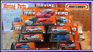 Matchbox Moving Parts mix 7 and 8 (2024) - TKR007's Review