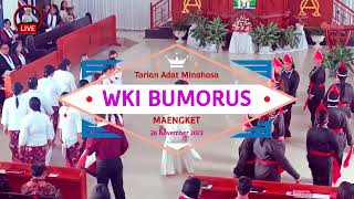 Tarian Adat  Suku Minahasa || Kelompok Tari Maengket Wanita Kaum Ibu Bukit Moria  Rurukan Satu