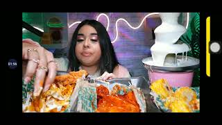 Kathy Eats Wingstop Ranch Lemon Pepper Chicken Tenders Asmr Mukbang (The Thursday May 16 2024)