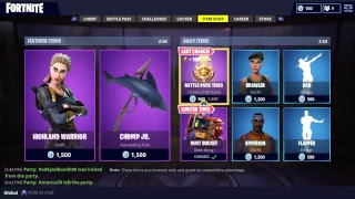 [Fortnite]New Daily Item shop Today