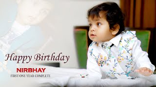 #_Nirbhay First Birthday wish || happy Birthday song 2020 || RaajStudio Sadri