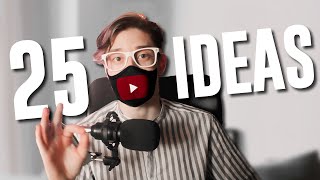 25 ideas para videos de YouTube que EXPLOTARÁN TU CANAL