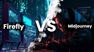 Adobe Firefly vs. Midjourney v5 - Same Prompt Comparison