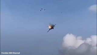 Mig 23 Flogger crash at Thunder over Michigan Air Show