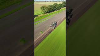 Valtra tractor at work in Lancashire