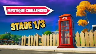 (Stage 1/3) "USE A PHONE BOOTH AS MYSTIQUE" (Mystique Awakening Challenges)