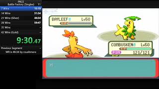 Pokemon Emerald Battle Factory Singles Silver - 42:30