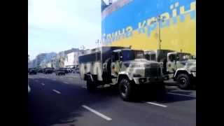 военный парад на День независимости Украины 2014