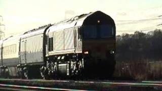 EWS 66080 on East Coast MK3 stock movement 5Z42 at Burton Salmon, Clag! 10.11.10