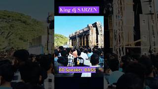 DJSARZEN KING 60 SPEAKER वाली BOX BASS SYSTEM TESTING #djremix #shortsvideo