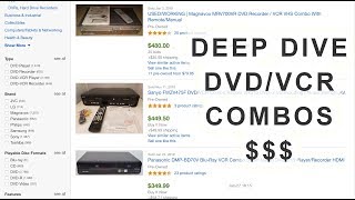 Deep Dive eBay Research: DVD/VHS combo players