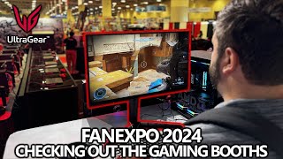 FanExpo 2024 - Checking out Gaming Booths with LG Canada