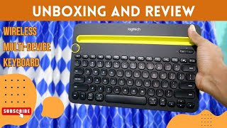 Unboxing Logitech Wireless Keyboard K480 & Review