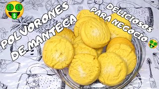 POLVORONES DE MANTECA ( receta )pan pan típico mexicanoVanessa y su dulce sabor