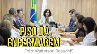 NOTÍCIA sobre o debate do piso salarial da enfermagem