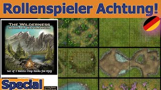 The Wilderness of Battle Mats - wieder ein tolles Pen&Paper tool - #FastForward (FF131)