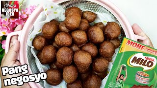 Pritong Milo Balls - Swak sa Budget, Swak Ang KITA! Patok Na Negosyo